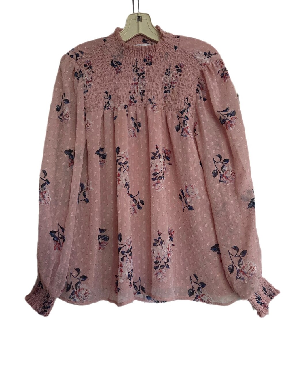 Maison D' Amelie Rose Floral Top Cottagecore Coquette Boho Size Large